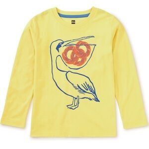 Tea Collection Pelican Long Sleeve Graphic Tee | Kids Size 7 | So Soft!